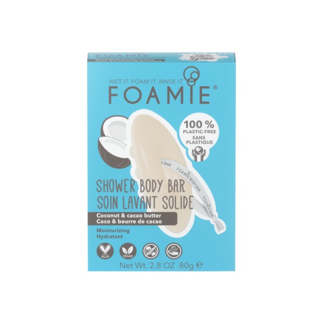 FOAMIE BODY BAR SHAKE YOUR COCONUTS MOISTURIZING 80GR