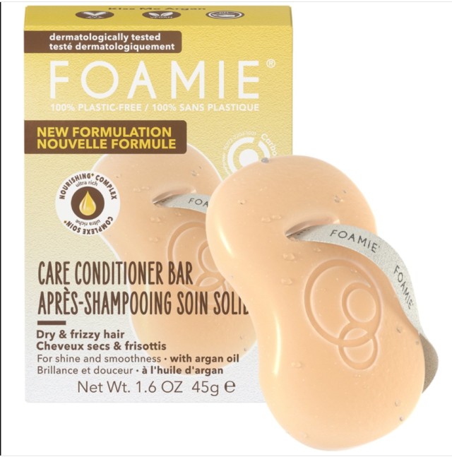 FOAMIE CONDITIONER BAR KISS ME ARGAN 45GR