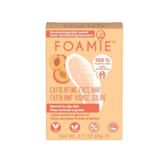 FOAMIE FACE BAR MORE THAN A PEELING JOJOBA PEAR&APR SEEDS60G