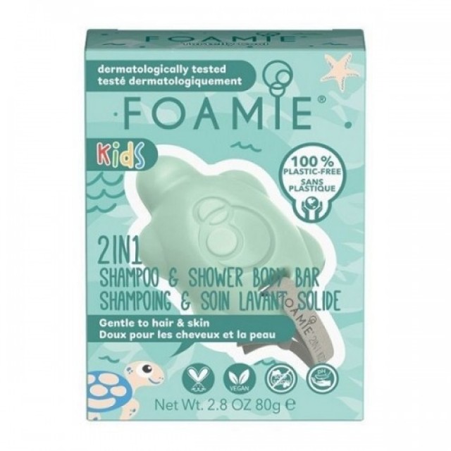 FOAMIE KIDS 2IN1 BAR TURTALLY COOL 80GR