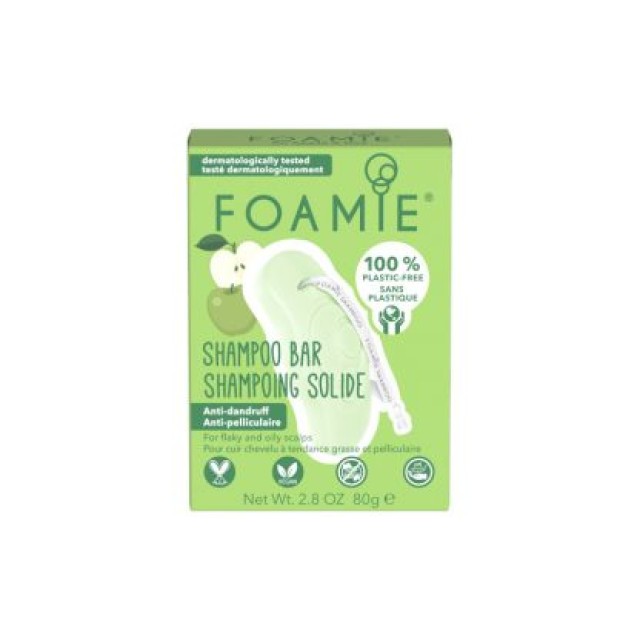 FOAMIE SHAMPOO BAR AN APPLE A DAY ANTI-DANDRUFF 80GR