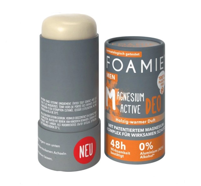 FOAMIE SOLID DEODORANT POWER UP MEN 48H PROTECTION 40GR