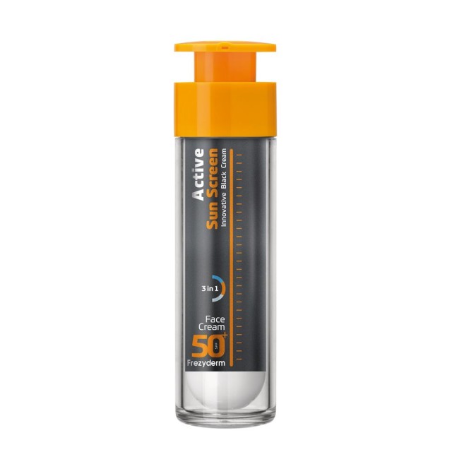 FREZYDERM ACTIVE SUN SCREEN FACE CREAM Spf50+ 50ML