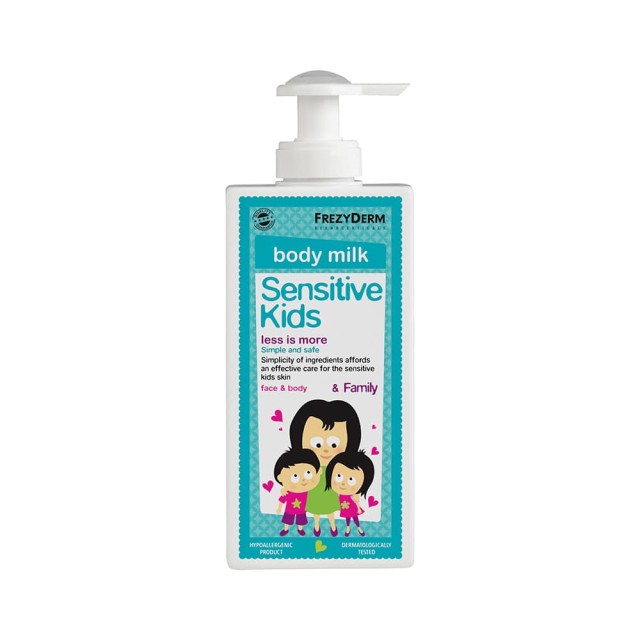 FREZYDERM SENSITIVE BODY KIDS BODY MILK FAMILY 200ml