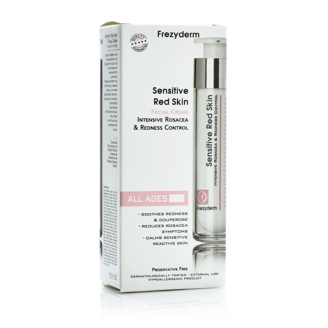 FREZYDERM SENSITIVE RED SKIN FACIAL CR.50ML