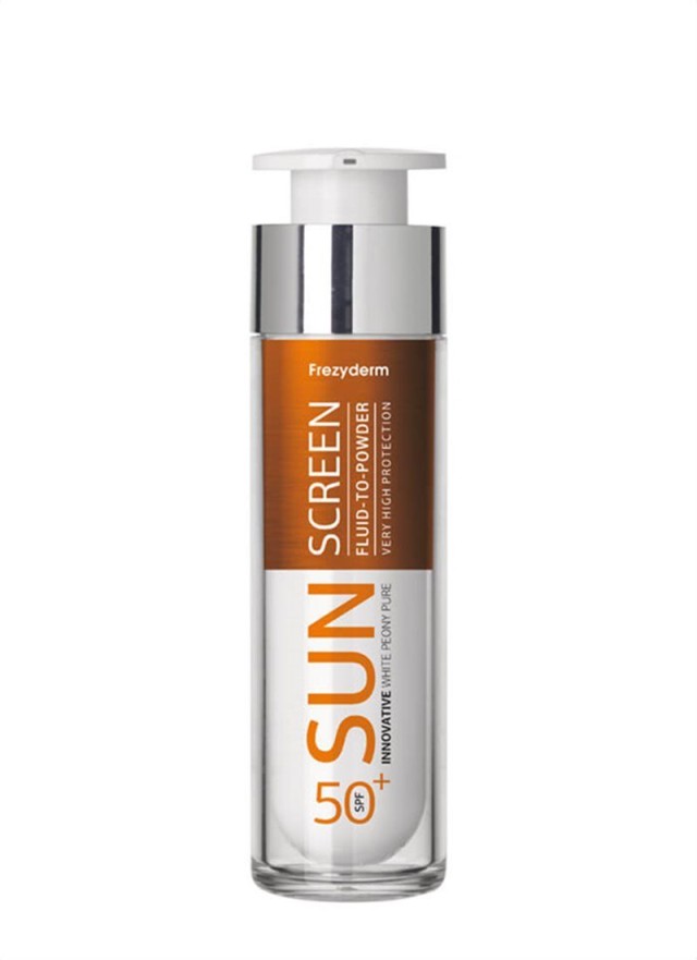 FREZYDERM SUNSCREEN FLUID TO POWDER SPF50  50ML
