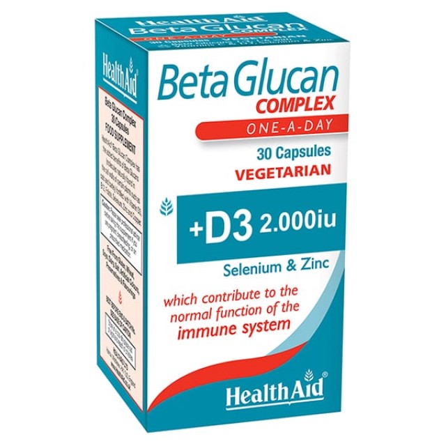 HEALTH AID BETA GLUCAN COMPLEX 30caps