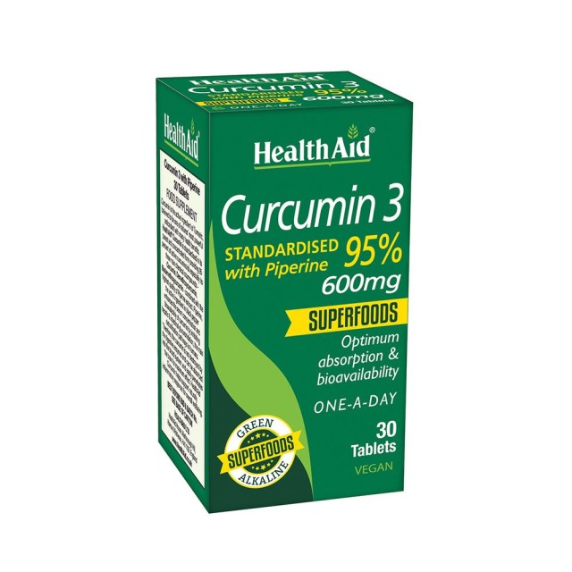 HEALTH AID CURCUMIN 3 30tabs