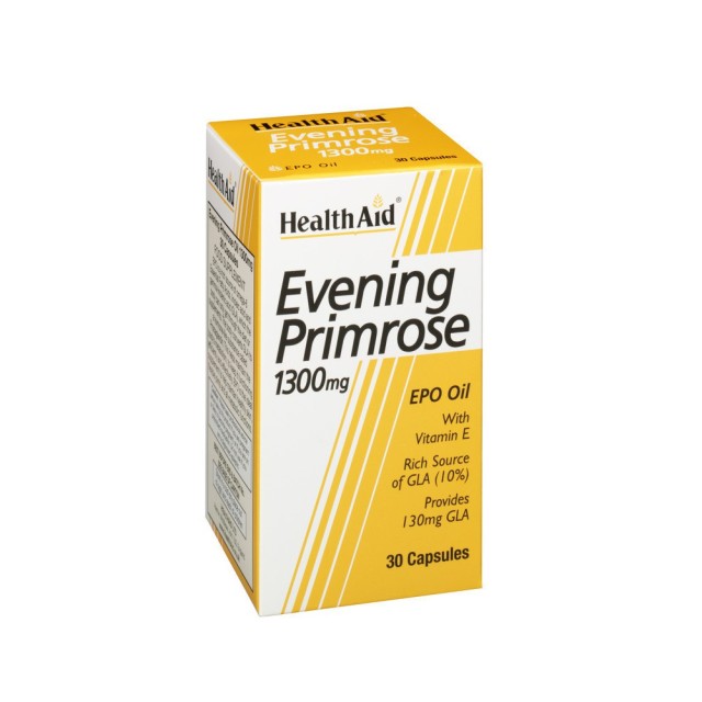 HEALTH AID EVENING PRIMROSE OIL 1300MG 30CAP