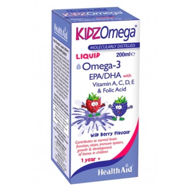 HEALTH AID KIDZ OMEGA LIQUID 200ML