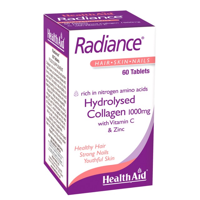 HEALTH AID RADIANCE HYDROLISED COLLAGEN 1000mg 60tabs