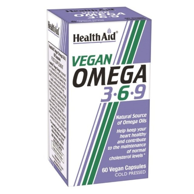 HEALTH AID VEGAN OMEGA 3-6-9 60caps