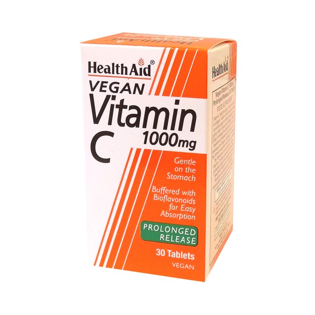 HEALTH AID VIT C 1000MG PR BIOFLAV 30TABS