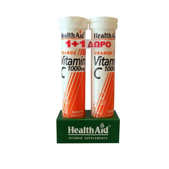 HEALTH AID VIT-C 1GR ΑΝΑΒΡ.ΠOΡΤOΚΑΛΙ20S+C1000MG