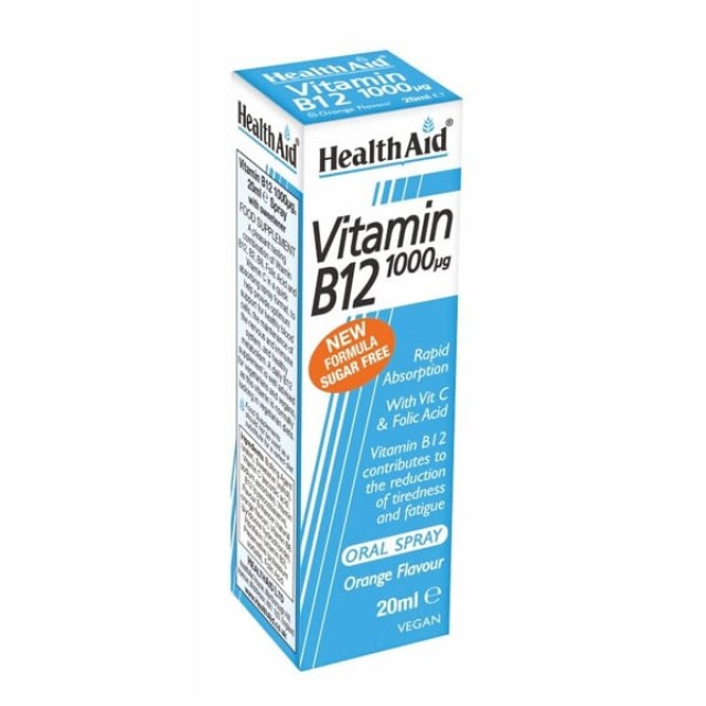 HEALTH AID VITAMIN B12 SPRAY 20ml  