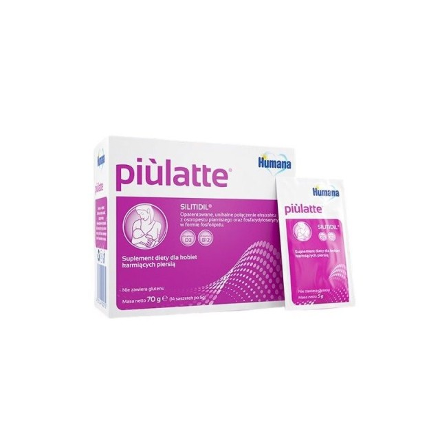 HUMANA PIULATTE 14SACHETS 5G 70G