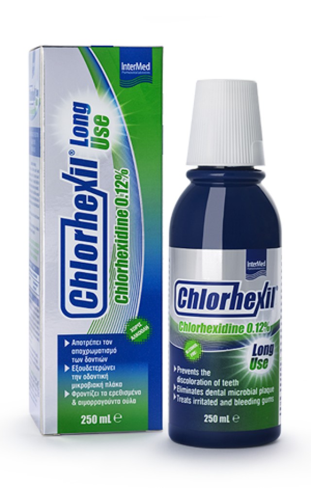 INTERMED CHLORHEXIL 0.12% ΣΤΟΜΑΤΙΚΟ ΔΙΑΛΥΜΑ LONG USE 250ML