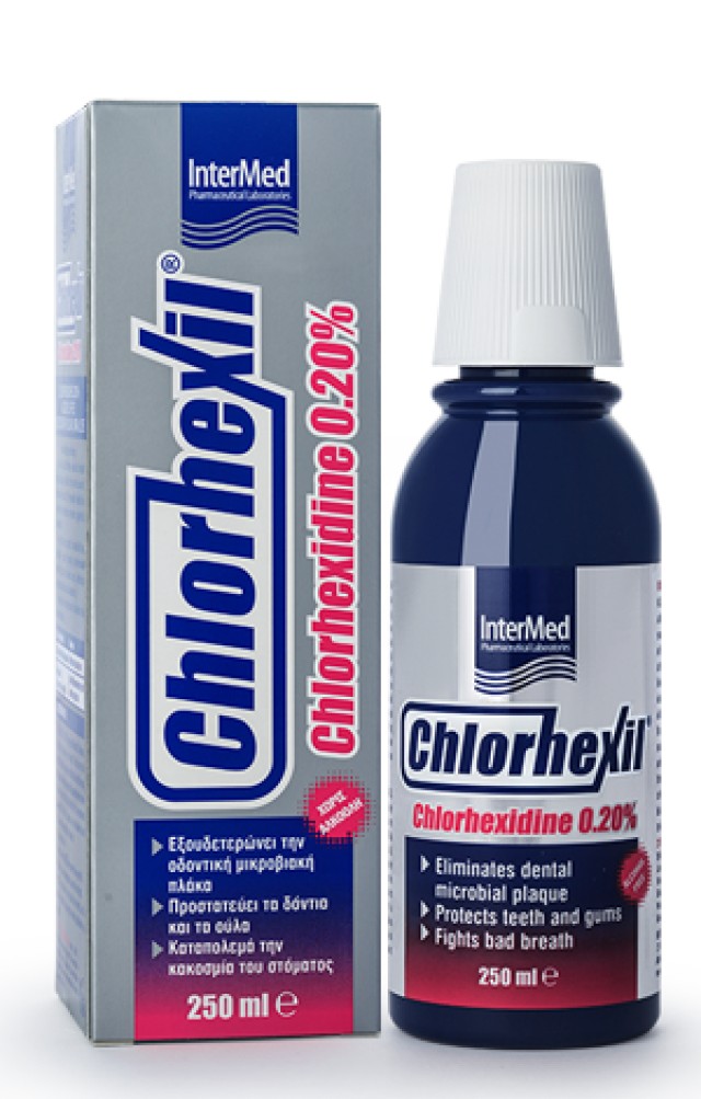 INTERMED CHLORHEXIL 0,20% ΣΤΟΜΑΤΙΚΟ ΔΙΑΛΥΜΑ 250ML