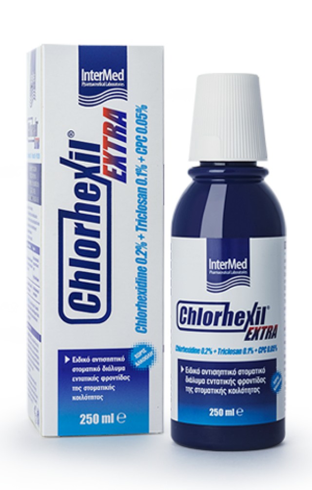 INTERMED CHLORHEXIL EXTRA ΣΤΟΜΑΤΙΚΟ ΔΙΑΛΥΜΑ 250ML