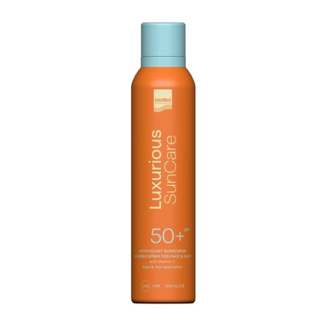 INTERMED LUXURIOUS SUNCARE INVISIBLE SPRAY SPF50 200ML