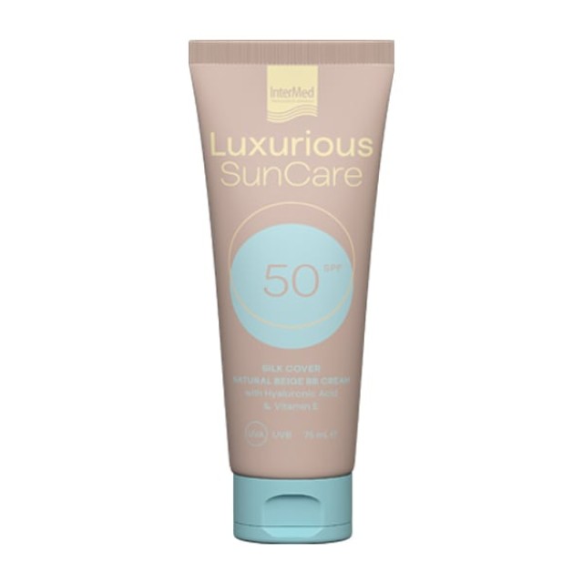 INTERMED ΑΝΤΗΛΙΑΚΟ  LUXURIOUS SILK COVER NATURAL BEIGE BB CREAM 75ML