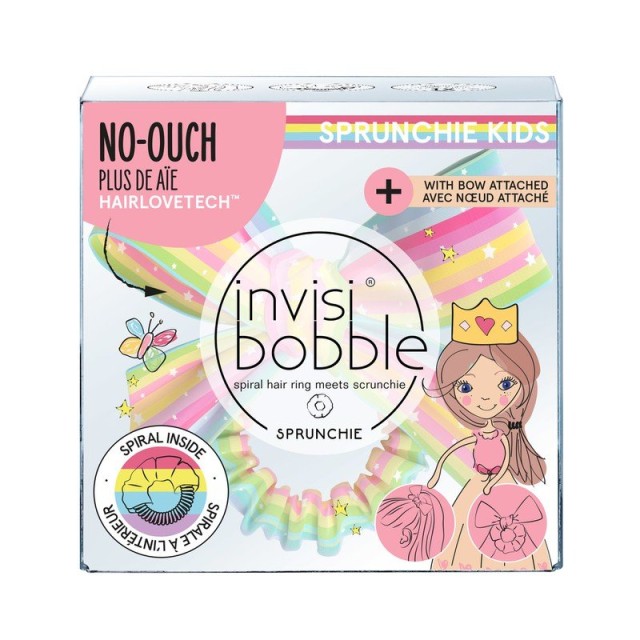 INVISIBOBBLE SPRUNCHIE KIDS LETS CHASE RAINBOWS