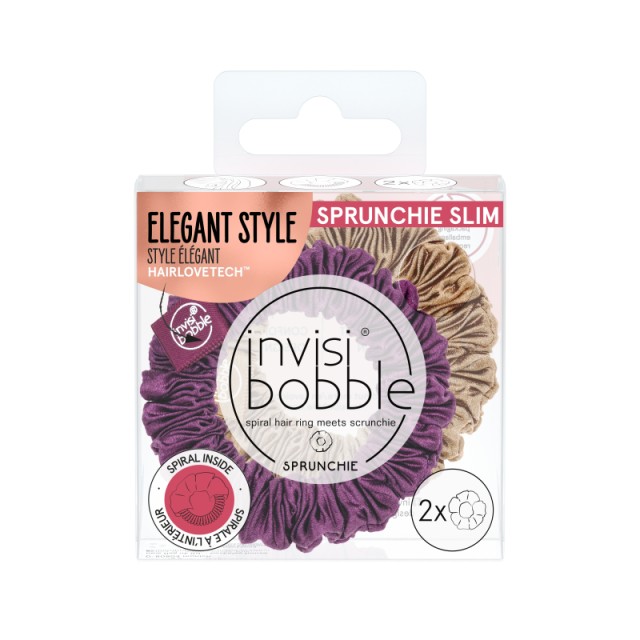 INVISIBOBBLE SPRUNCHIE SLIM TΗE SNUGGLE IS REAL 2TMX