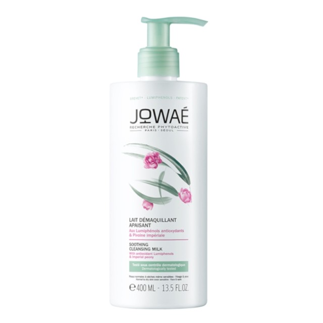 JOWAE LAIT DEMAQUILLANT APAISANT 400ML