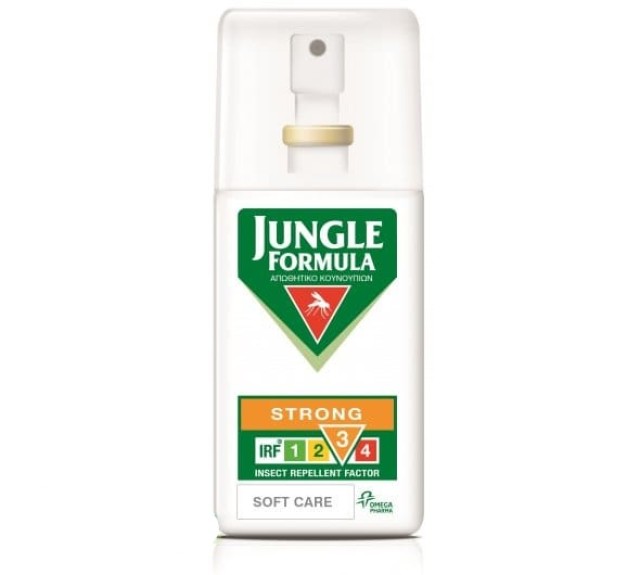 JUNGLE FORMULA ΕΝΤΟΜΟΑΠΩΘΗΤΙΚΙΟ STRONG SOFT CARE 75ML