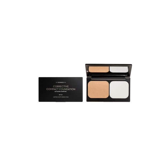 KORRES CORRECTIVE COMPACT FOUNDATION  SPF 20  /ACCF2 9.5G