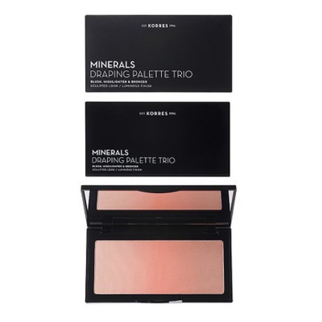 KORRES DRAPING PALETTE CORAL
