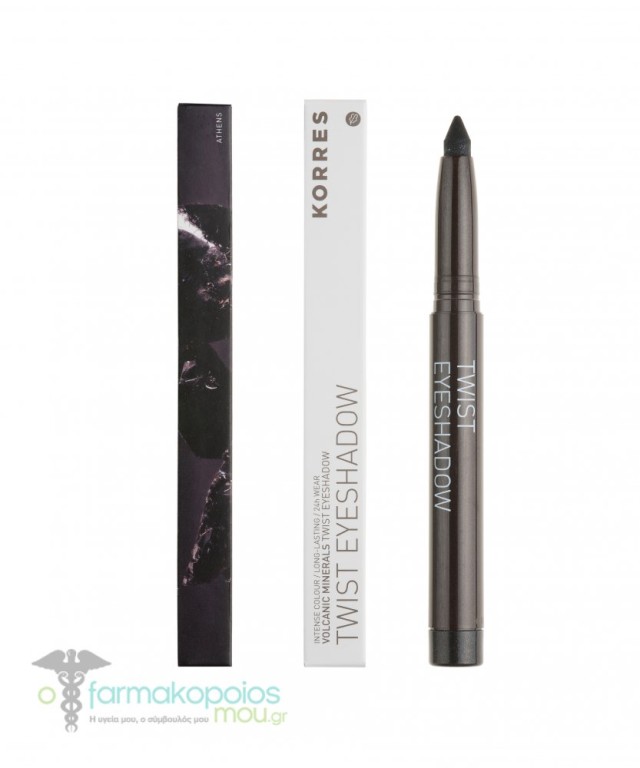 KORRES EYESHADOW TWIST V.M 98 MET.BLACK