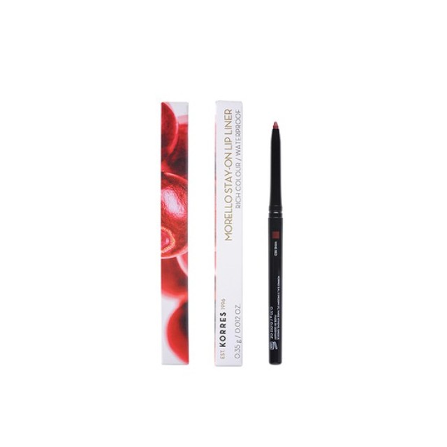 KORRES MORELLO LIPLINER WINE RED 03