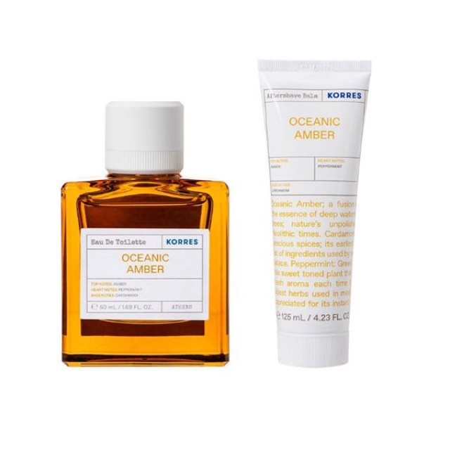 KORRES ΣΕΤ ΚΟΛΩΝΙΑ+AFTERSHAVE OC.AMBER
