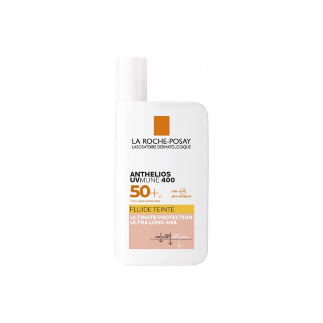 LA ROCHE-POSAY ANTHELIOS UVMUNE FLUID ΜΕ ΧΡΩΜΑ SPF50+ F50ML