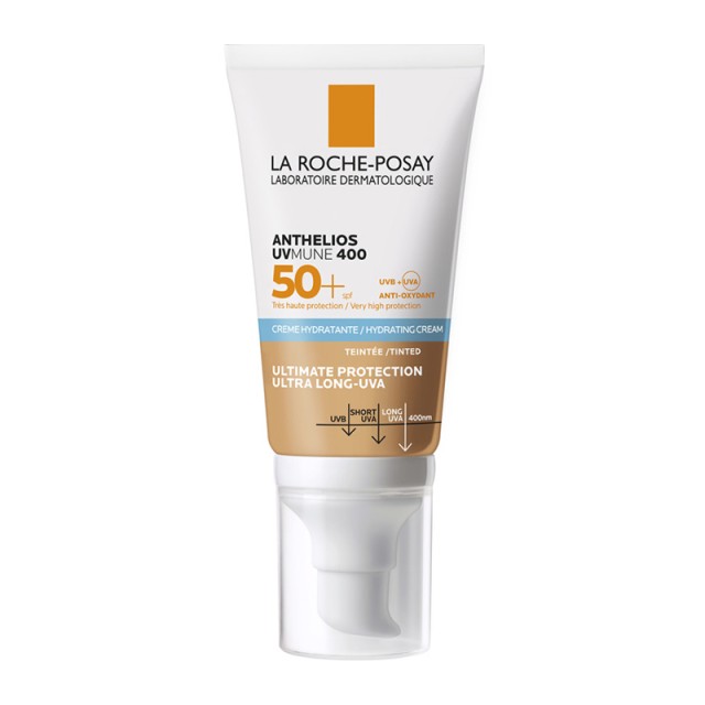 LA ROCHE-POSAY ANTHELIOS UVMUNE ULTRA CREAM ΜΕ ΧΡΩΜΑ SPF50+50ML