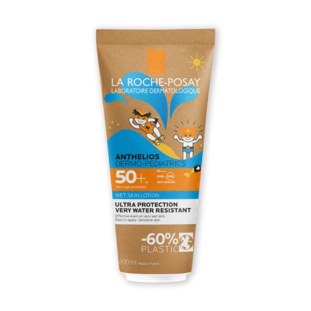 LA ROCHE-POSAY ΑΝΤΗΛΙΑΚΟ ANTHELIOS DERMO-PEDIATRICS WETSKIN LOTION SPF50+ 200ML