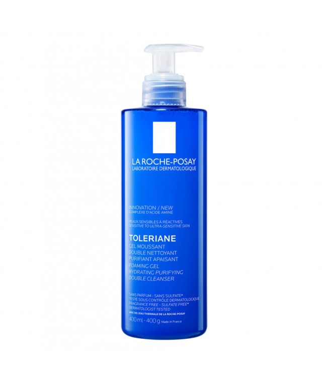 LA ROCHE POSAY TOLERIANE FOAMING GEL DOUBLE CLEANSER 400ml
