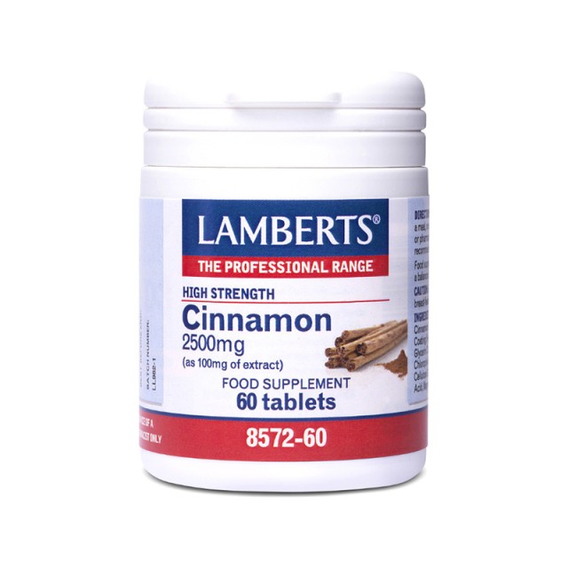 LAMBERTS CINNAMON 2500MG 60TABS