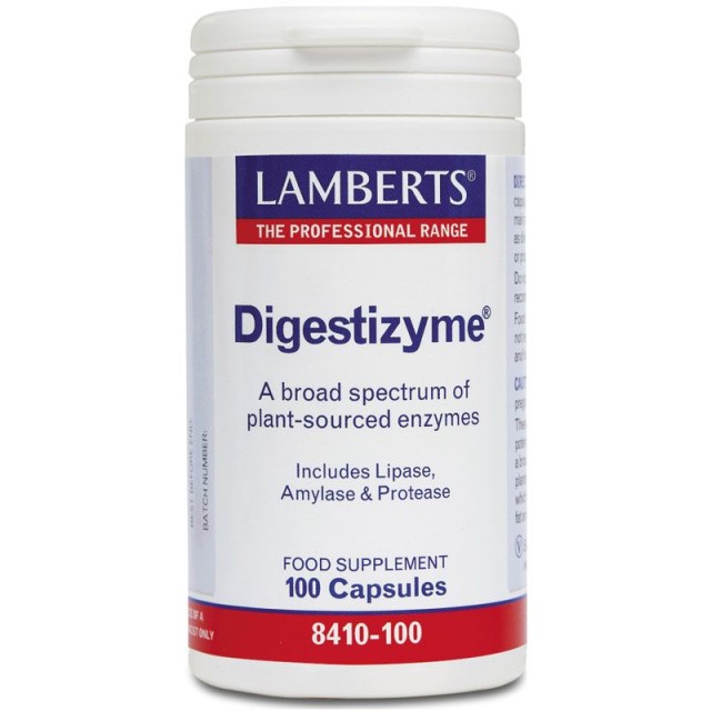 LAMBERTS DIGESTIZYME ΠΕΠΤΙΚΑ ΕΝΖΥΜΑ 100CAPS