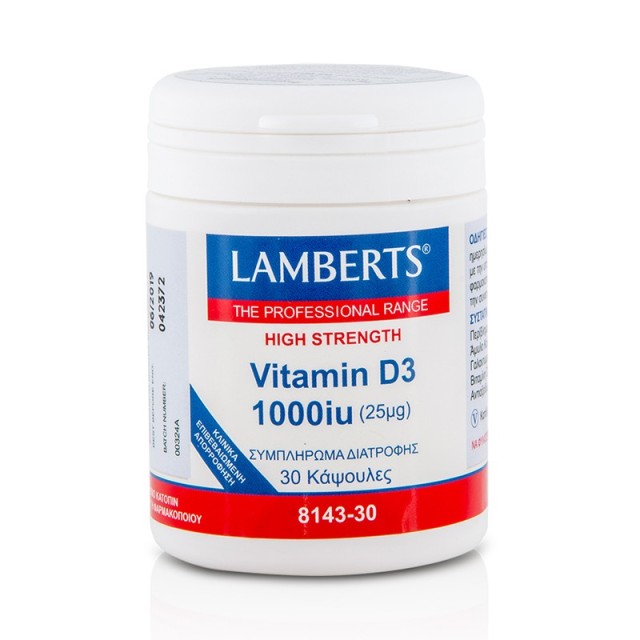 LAMBERTS VITAMIN D 1000iu 30 CAPS