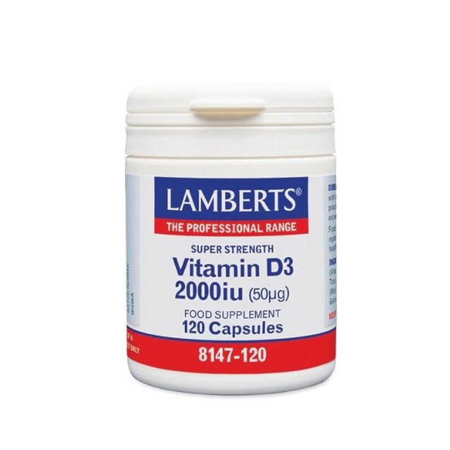 LAMBERTS VITAMIN D 2000IU 120CAPS  