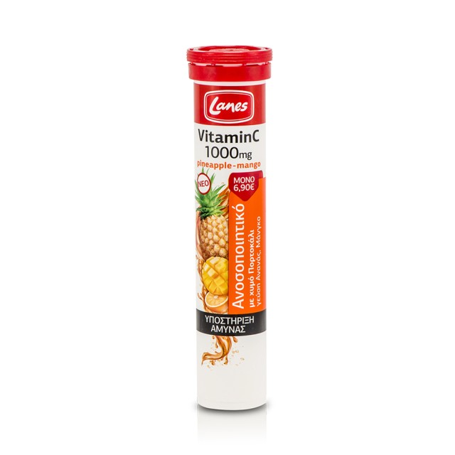 LANES EFF VIT C 1000MG + PINEAPPLE 20T