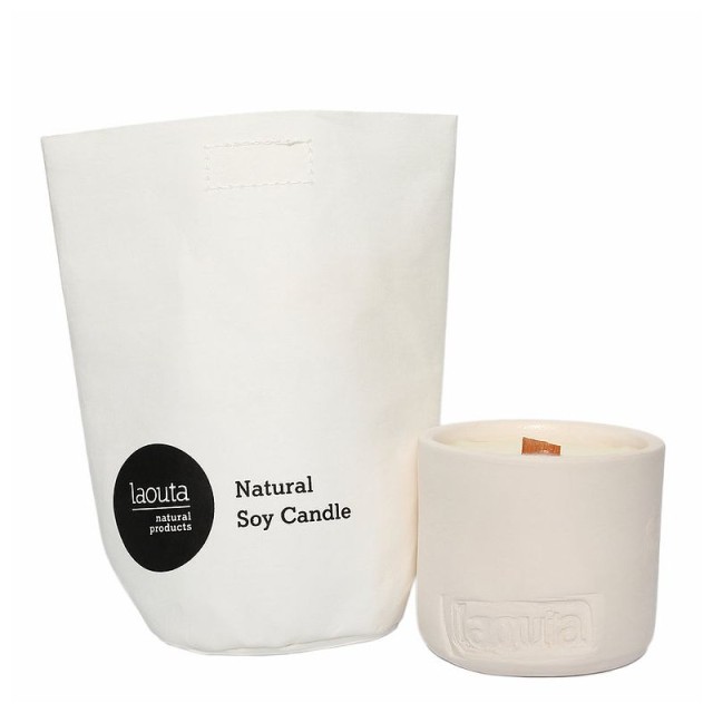 LAOUTA SOY CANDLE DARK RESIN