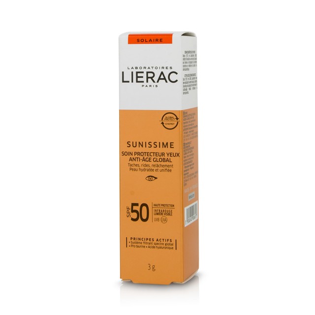 LIERAC ΑΝΤΗΛΙΑΚΟ SUNISSIME SPF50 STICK ΜΑΤΙΩΝ 3G