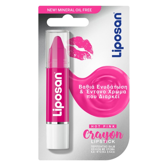 LIPOSAN CRAYONS HOT PINK 3GR