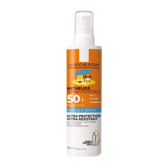 LA ROCHE-POSAY ΑΝΤΗΛΙΑΚΟ ANTHELIOS DERMO-PEDIATRICS SHAKA SPRAY SPF50 200ML  