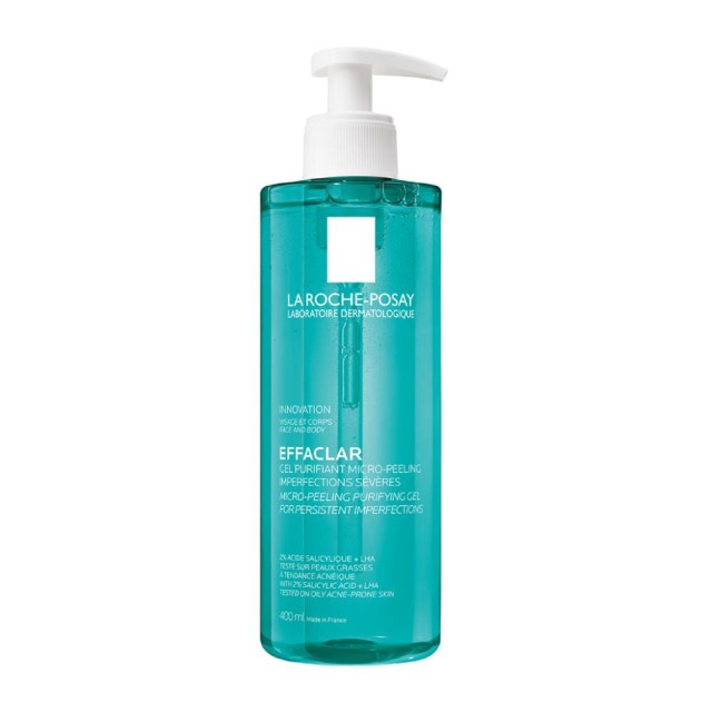 LA ROCHE-POSAY EFFACLAR MICRO-PEELING PURIFYING GEL 400ML 