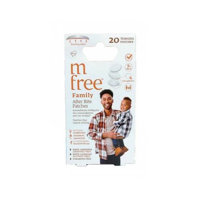 M-FREE AFTER BITE FAMILY PATCHES 18TEM