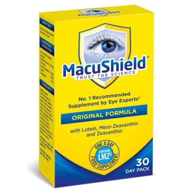 MACUSHIELD EYE HEALTH SUPPLEMENT 30 CAPS